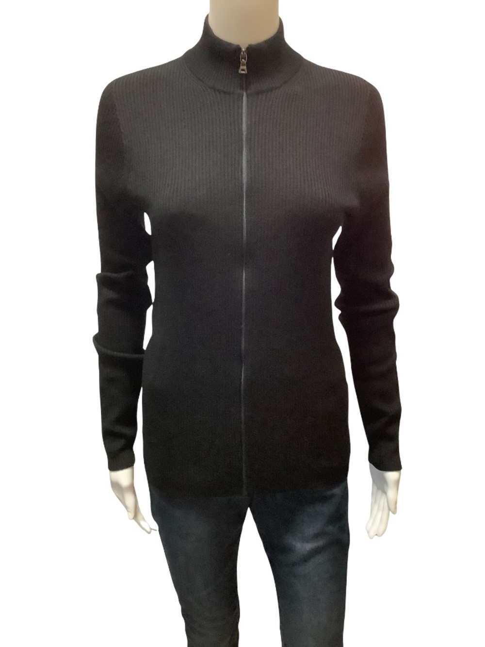 Prada Men's Zip Up Cardigan Size: 50
